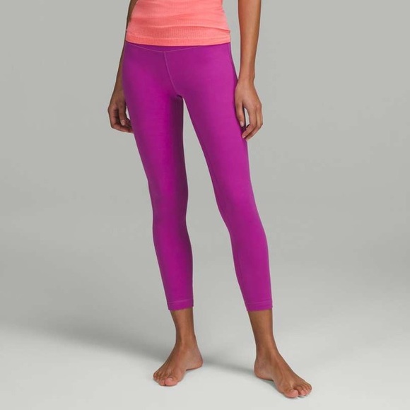 Lululemon Align Pant 25” Vivid Plum 4 - Picture 9 of 13